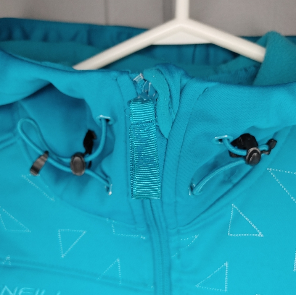 O'Neill Bright Blue Sweater Jacket - Picture 7 of 10